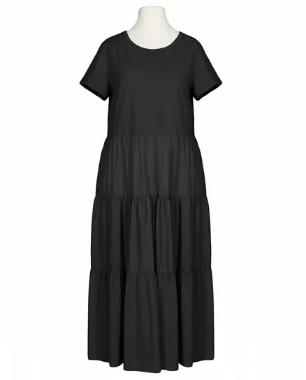 Kleid Baumwolle in schwarz von Wendy