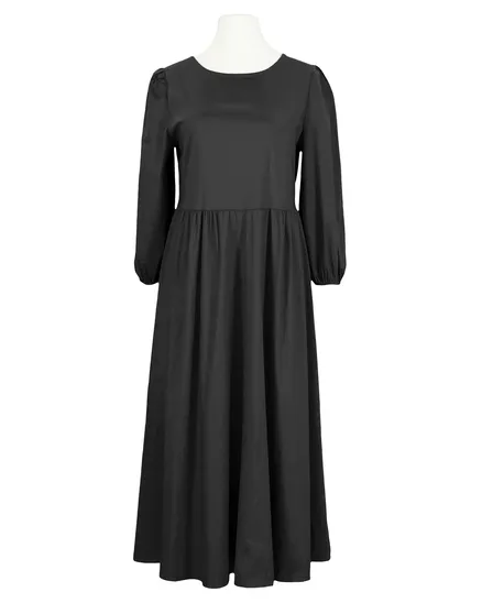 Kleid Baumwolle in schwarz von Made in Italy