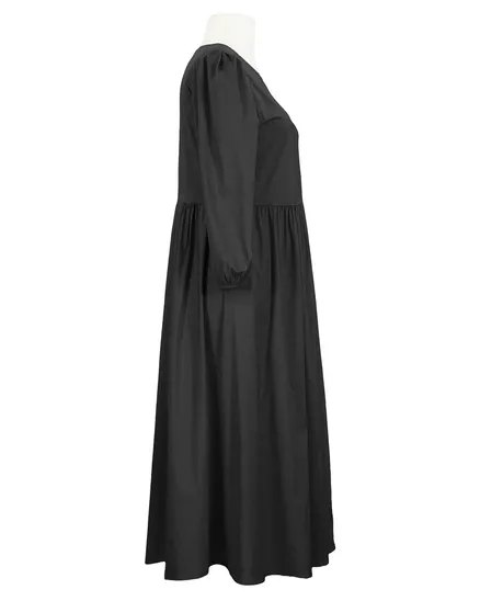Kleid Baumwolle in schwarz von Made in Italy