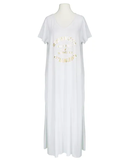 Kleid Baumwolle in wei� von Made in Italy