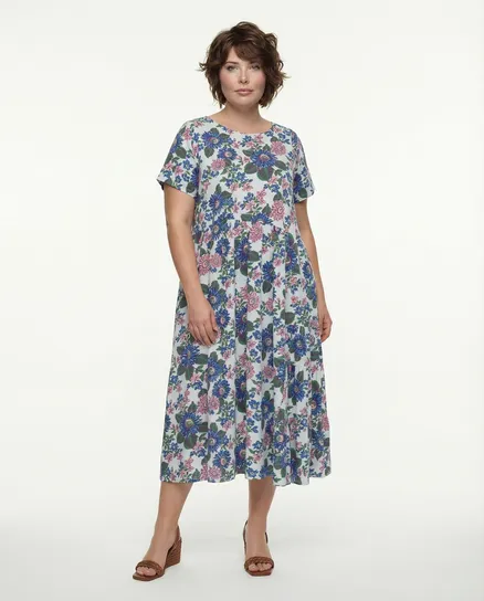 Kleid Baumwolljersey in blau von Wendy