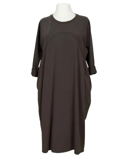 Kleid Baumwolljersey in braun von Wendy
