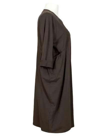 Kleid Baumwolljersey in braun von Wendy