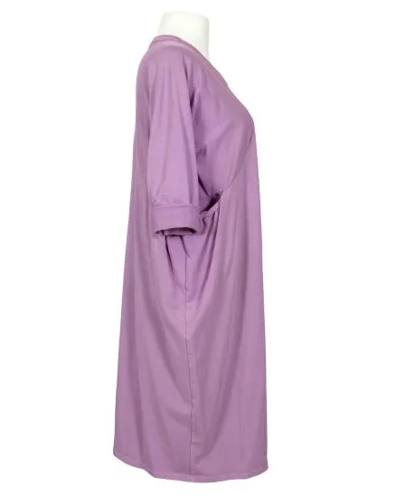 Kleid Baumwolljersey in flieder von Wendy