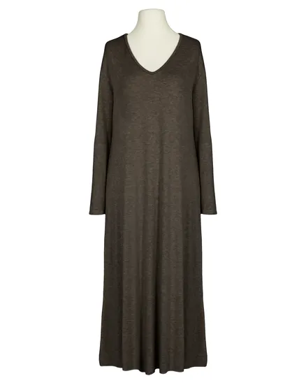 Kleid Feinstrick in braun von Made in Italy