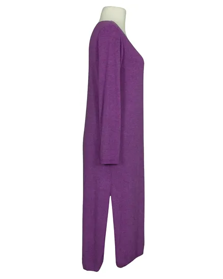Kleid Feinstrick in lila von Made in Italy