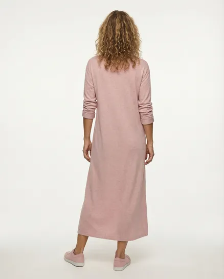 Kleid Feinstrick in rosa von Made in Italy