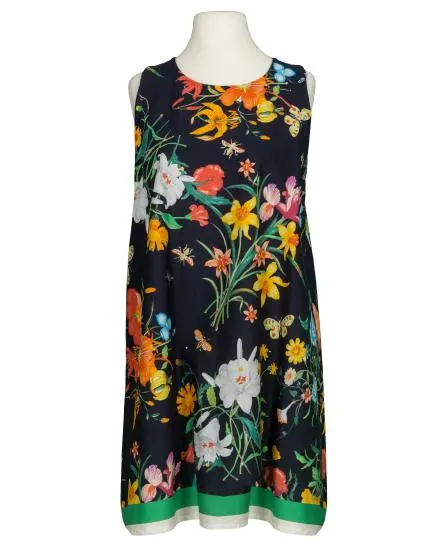 Kleid Floral in blau von Made in Italy