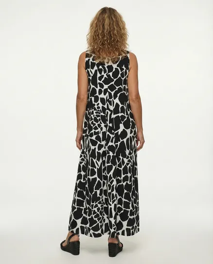 Kleid Giraffen Print in schwarz von Wendy