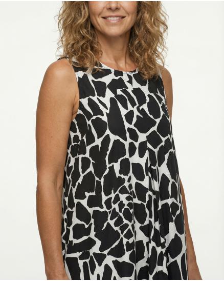 Kleid Giraffen Print in schwarz von Wendy