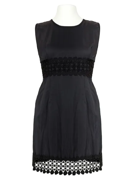 Kleid H�kelspitze in schwarz von les freres