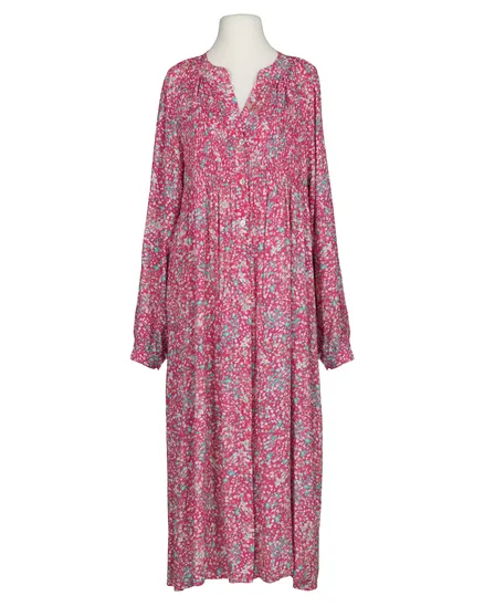 Kleid mit Bl�ten in pink von H. Trend
