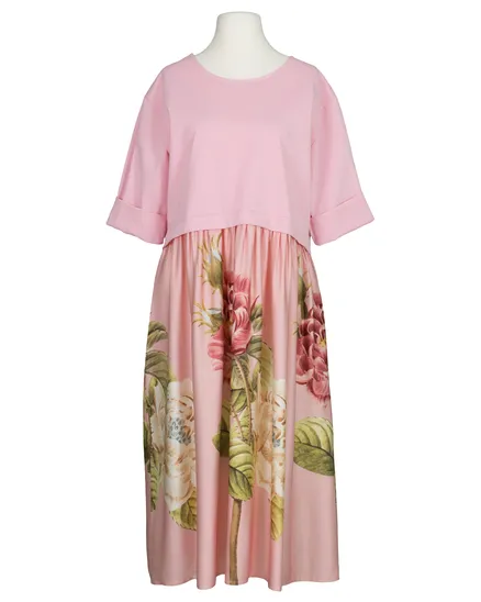 Kleid mit Blumen in rosa von Made in Italy