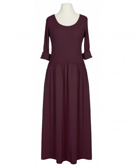Kleid mit Seide in aubergine von Selected Touch