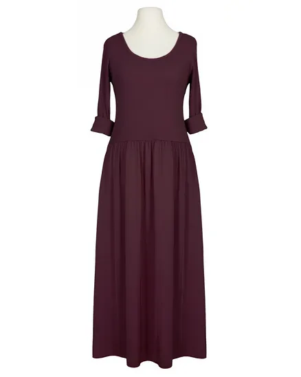Kleid mit Seide in aubergine von Selected Touch