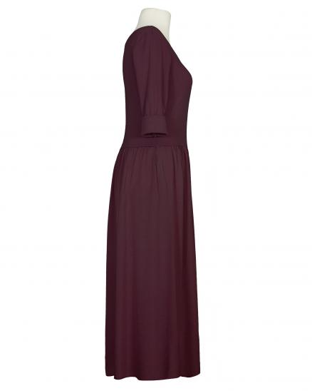 Kleid mit Seide in aubergine von Selected Touch