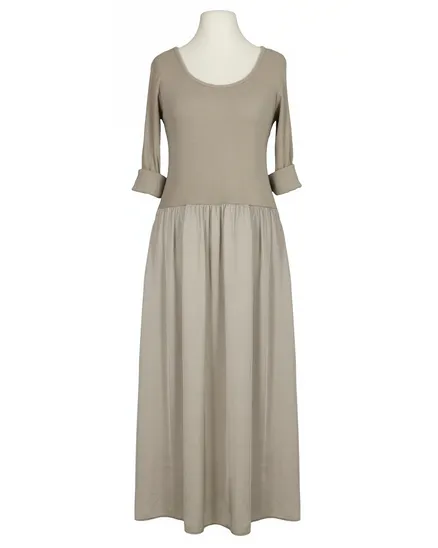 Kleid mit Seide in beige von Selected Touch