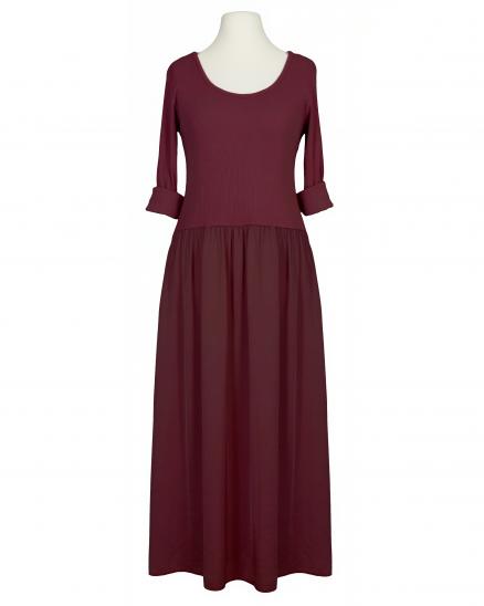 Kleid mit Seide in bordeaux von Selected Touch