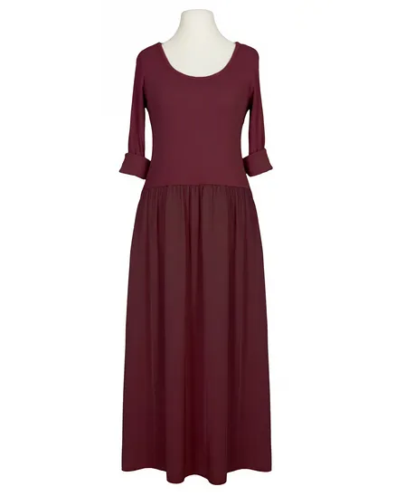 Kleid mit Seide in bordeaux von Selected Touch