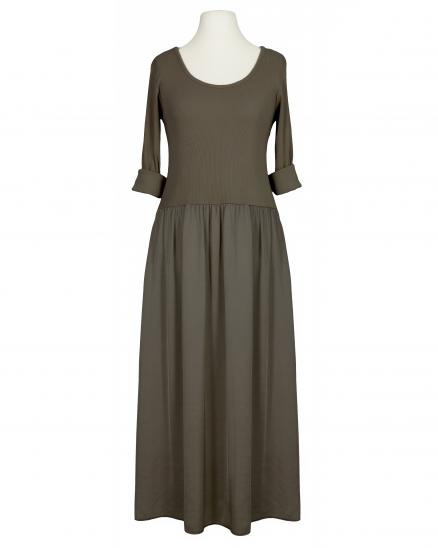 Kleid mit Seide in braun von Selected Touch