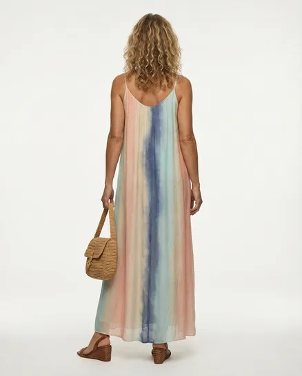 Kleid mit Seide in bunt von SENES Paris