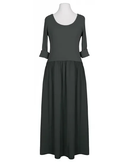 Kleid mit Seide in grau von Selected Touch