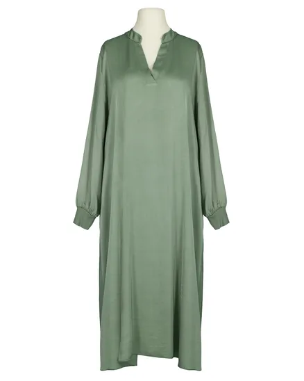 Kleid mit Seide in khaki von Style Touch