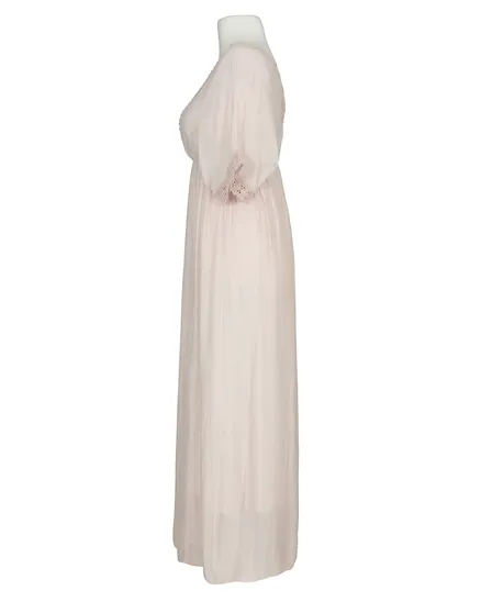 Kleid mit Seide in rosa von H. Trend
