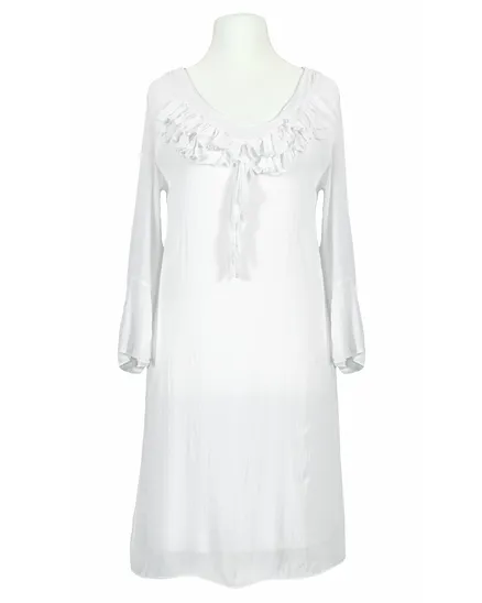 Kleid mit Seide in wei� von Selected Touch