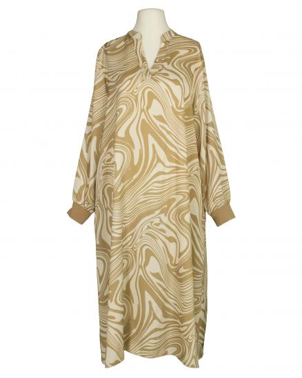 Kleid mit Seide Swirl-Print in camel von Style Touch