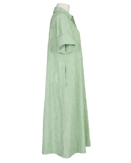 Kleid mit Stickerei in mint von H. Trend