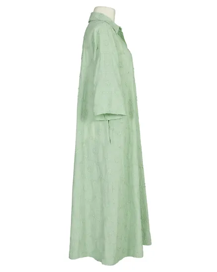 Kleid mit Stickerei in mint von H. Trend