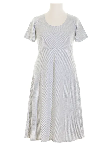 Kleid Streifen in wei� von FASHION