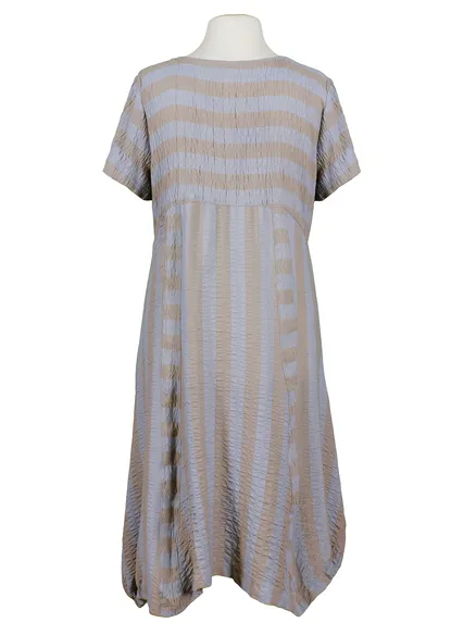 Kleid Streifen A-Schnitt in blau von Zedd