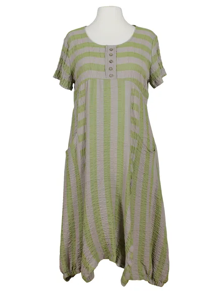 Kleid Streifen A-Schnitt in kiwi von Zedd