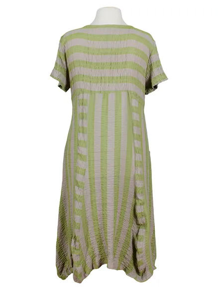 Kleid Streifen A-Schnitt in kiwi von Zedd