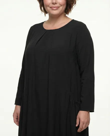 Kleid Viskose in schwarz von Spaziodonna