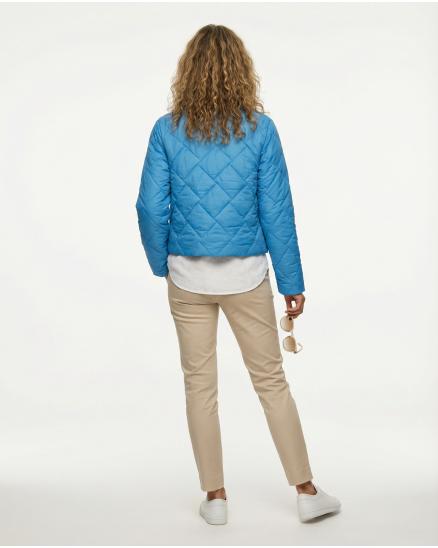 Kurze Steppjacke in t�rkis von Made in Italy