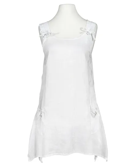 Leinen Tunika Top in wei� von missyou