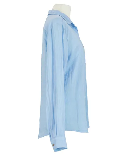 Leinenbluse in blau von Monday Afternoon