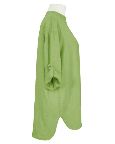 Leinenbluse in gr�n von Puro Lino