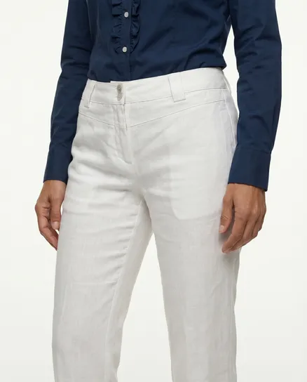 Leinenhose in wei� von RESTART