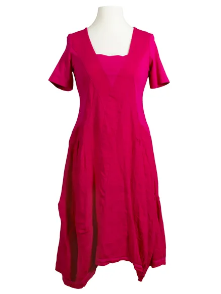 Leinenkleid in fuchsia von RESTART
