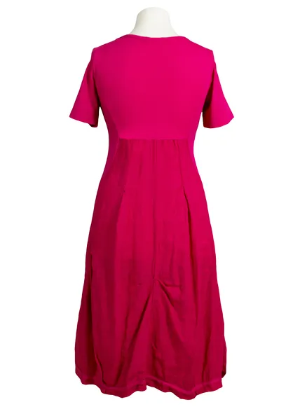 Leinenkleid in fuchsia von RESTART
