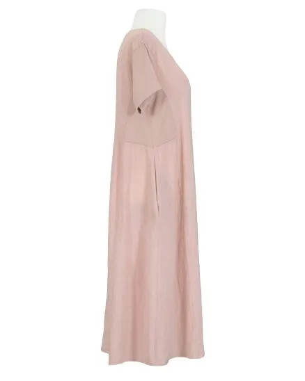 Leinenkleid in rosa von Puro Lino