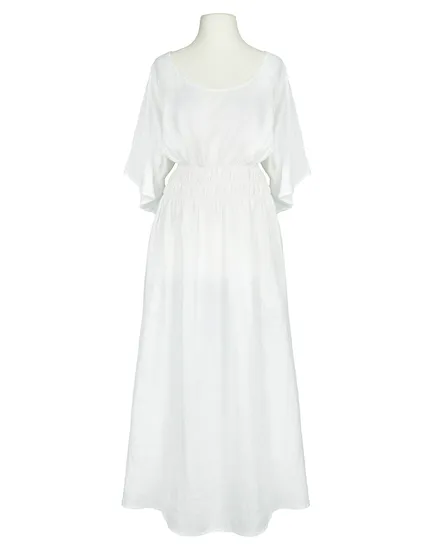 Leinenkleid in wei� von Made in Italy