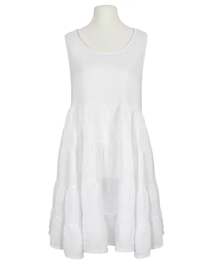 Leinenkleid A-Linie in wei� von Selected Touch
