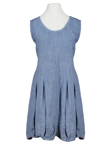 Leinen Long Tunika in blau von les freres