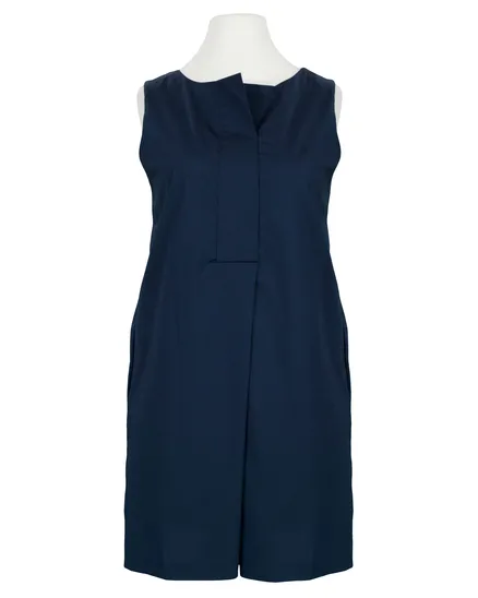 Long Bluse Baumwolle in dunkelblau von Wendy