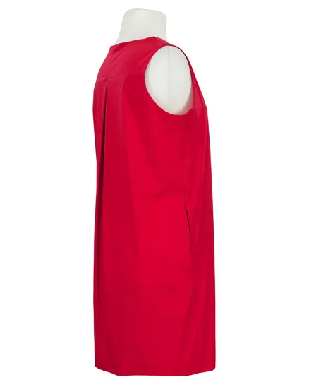 Long Bluse Baumwolle in rot von Wendy